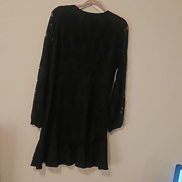 HALF ISLAND WOMAN LACE MINI DRESS L - Picture 7 of 8